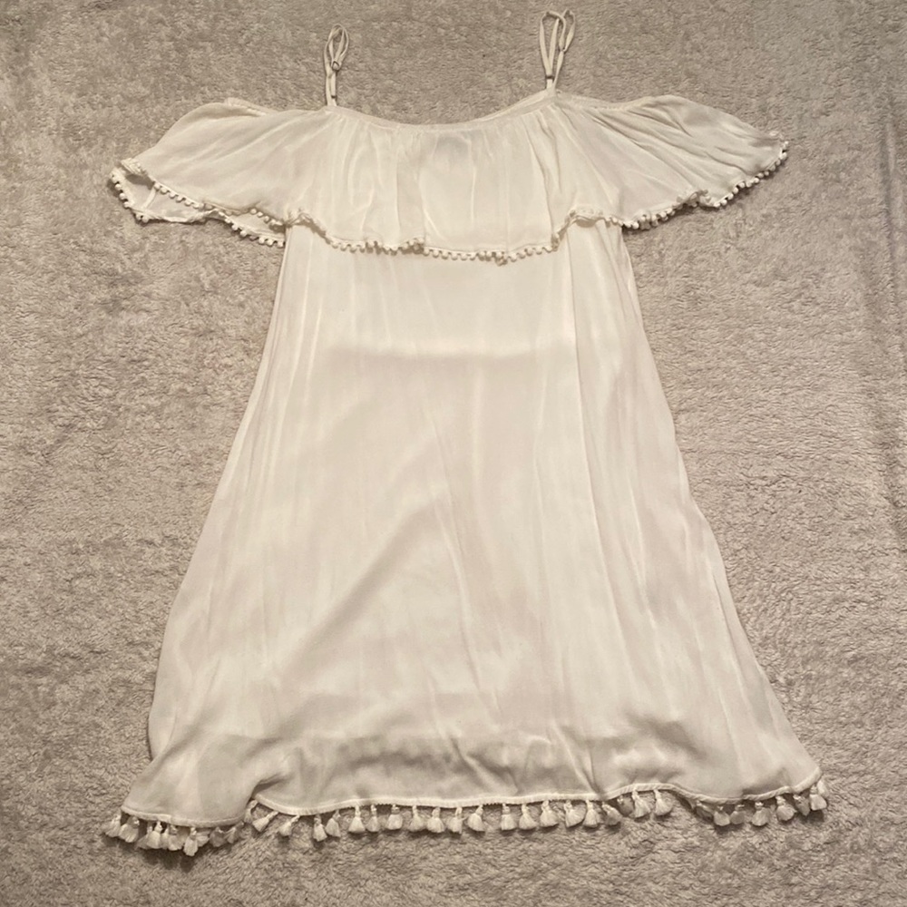 Angie Cold Shoulder Spaghetti Strap Dress
